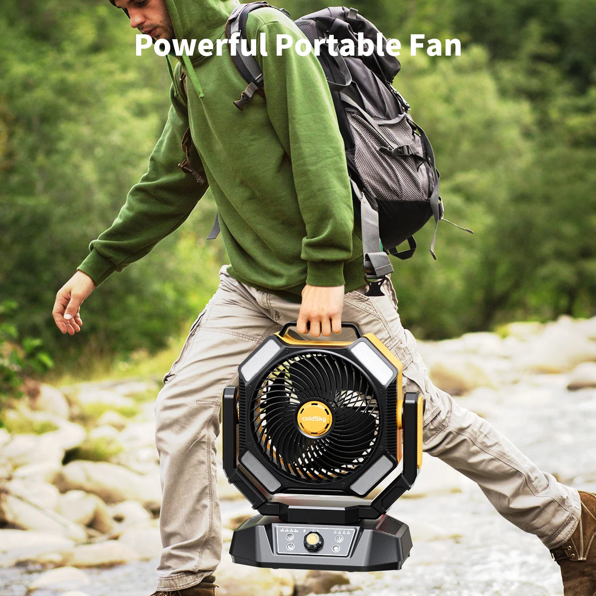 Battery Operated Fan Portable Camping