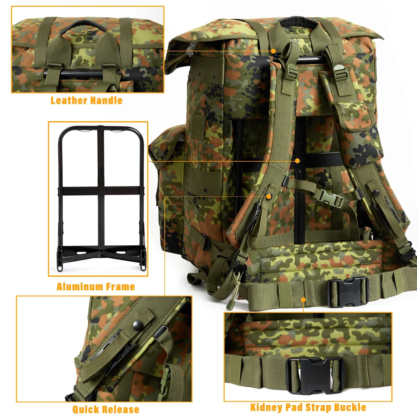 Sport Bag Camping Hiking Shoulder Bags Outdoor Camping