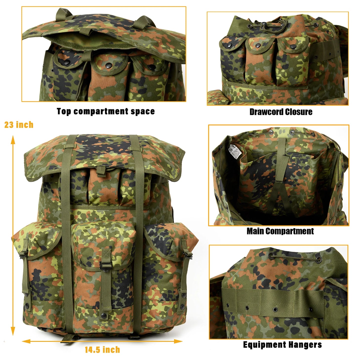 Sport Bag Camping Hiking Shoulder Bags Outdoor Camping