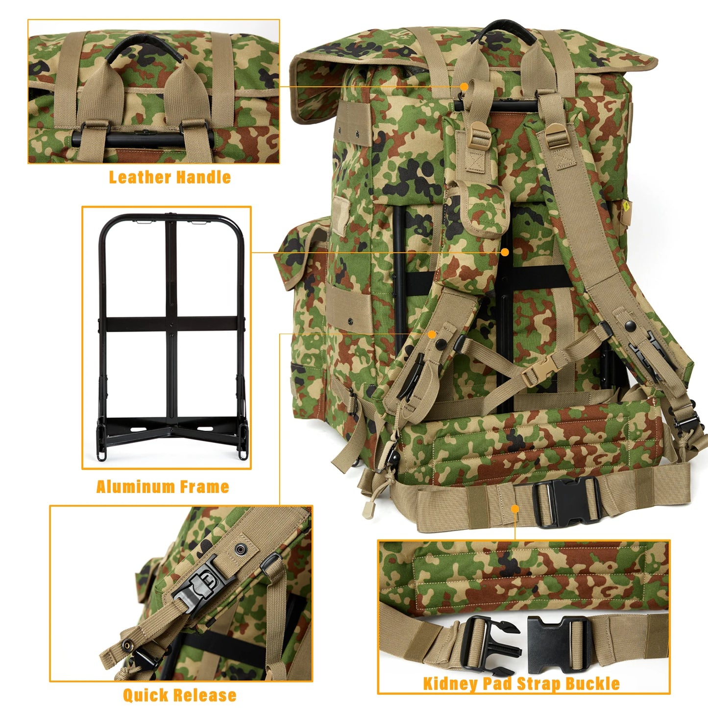 Sport Bag Camping Hiking Shoulder Bags Outdoor Camping