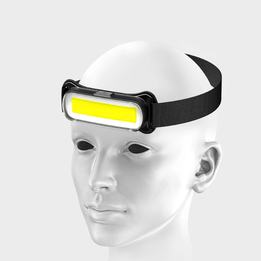 USB Rechargeable LED Headlamp WaterproofHeadband Head Light for Outdoor Camping Running Cycling Fishing