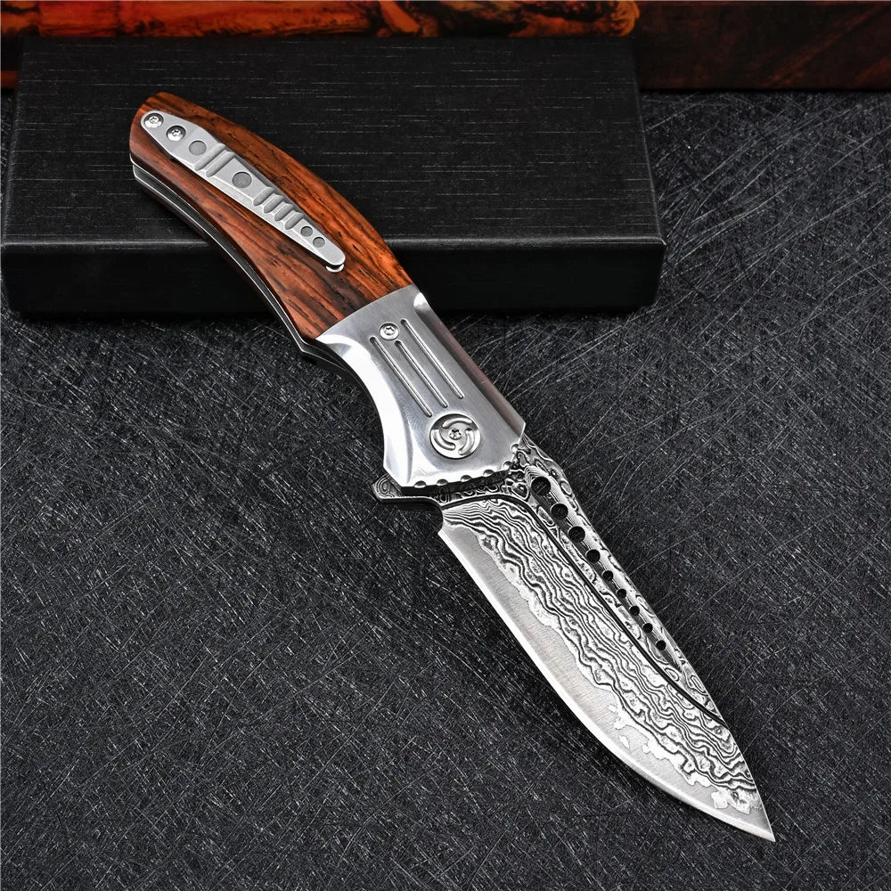 Flipper Folding Knife Tactical Camping Hunting