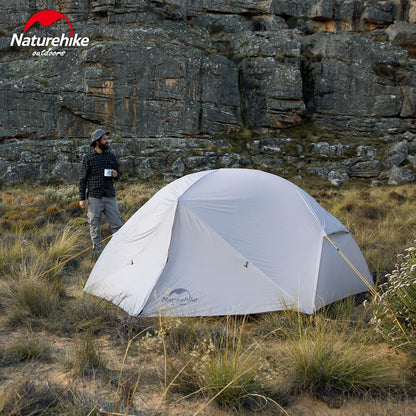 2 Person Camping Tent Ultralight  Nylon Backpacking Waterproof