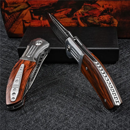 Flipper Folding Knife Tactical Camping Hunting