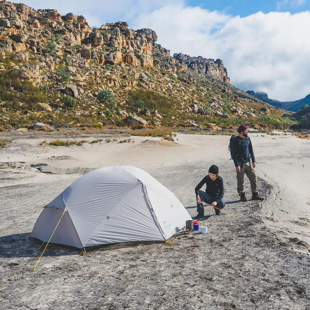 2 Person Camping Tent Ultralight  Nylon Backpacking Waterproof