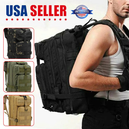 3P Tactical Backpack 20L-25L 1000D Nylon Outdoor Hiking Camping Traveling Fishing For Men Hunting Molle Bag Sport Rucksacks