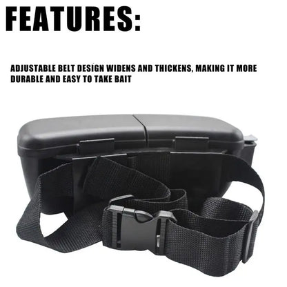 Multi-Functional Fishing Waist Belt Bait Box