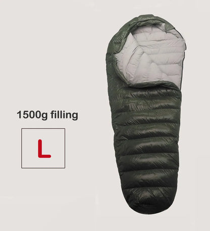 Cold Temperature Winter Sleeping Bag Down