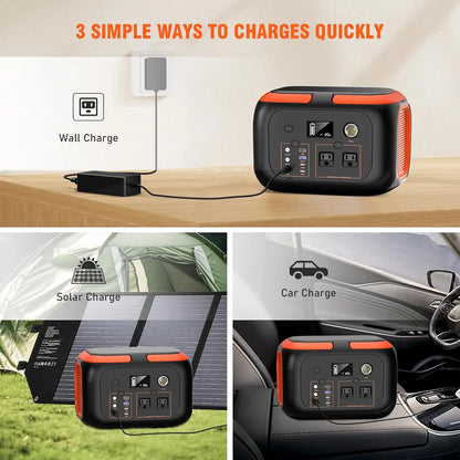 600W/300W/200W/120W Portable Power Station,Solar Generator