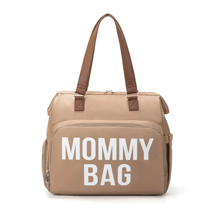 New Fashion Mommy Bag Backpack for Outdoor Travel Baby Care Large Capacity Multifunctional Diaper Bag Nappy Organize Stroller