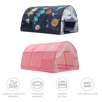 Children Bed Tent Kids Play House Canopy Folding PopUp Indoors