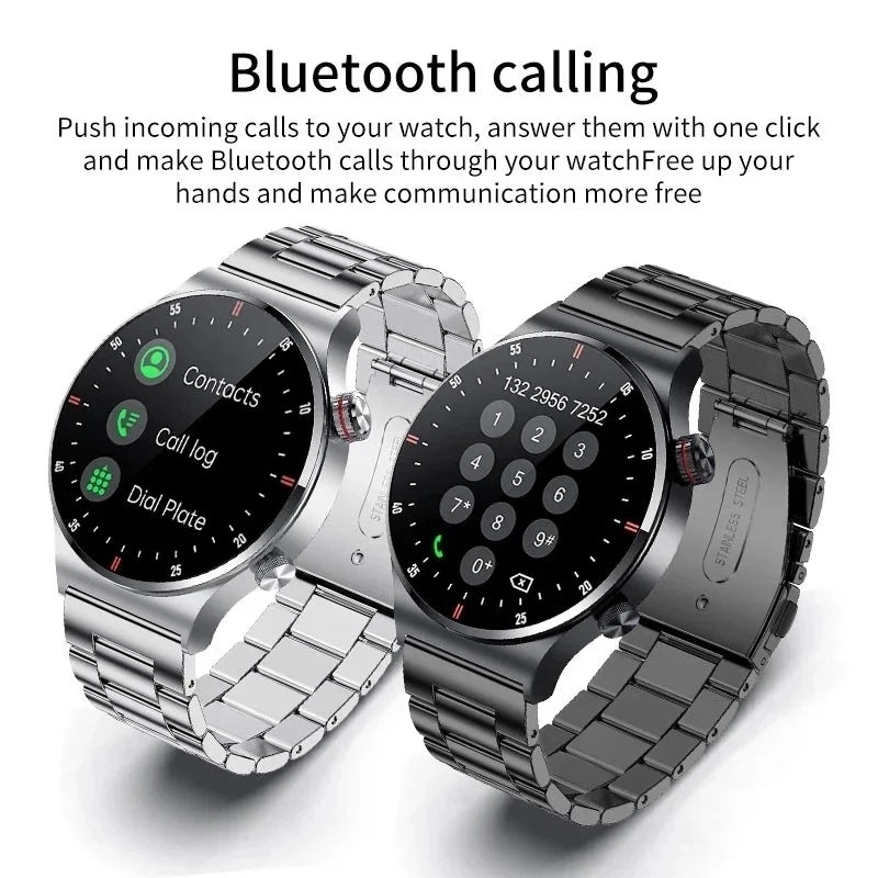 Business Smart Watch Men Bluetooth Call Health Sleep