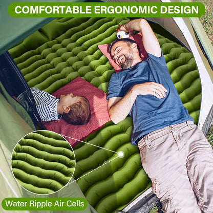 WESTTUNE Double Sleeping Pad 4" Thick for 2 Person