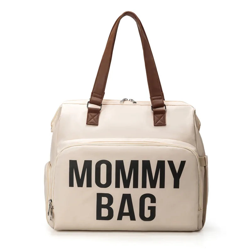 New Fashion Mommy Bag Backpack for Outdoor Travel Baby Care Large Capacity Multifunctional Diaper Bag Nappy Organize Stroller