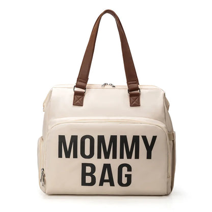New Fashion Mommy Bag Backpack for Outdoor Travel Baby Care Large Capacity Multifunctional Diaper Bag Nappy Organize Stroller