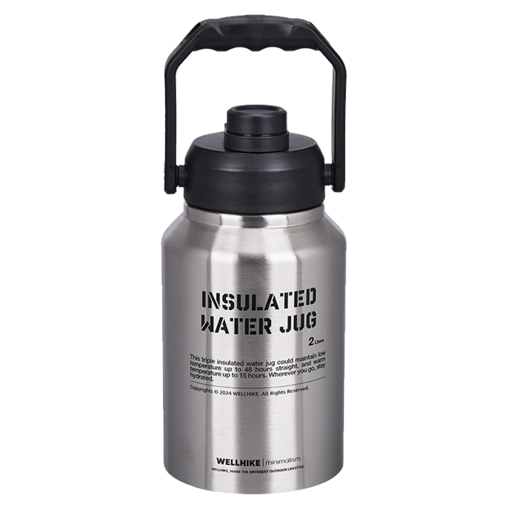 Portable Insulated Water Bottle Stainless Steel