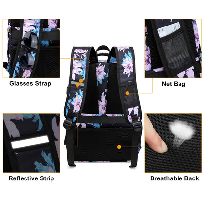 Lunch Backpack Insulated Cooler Picnic Bag Women's Camping