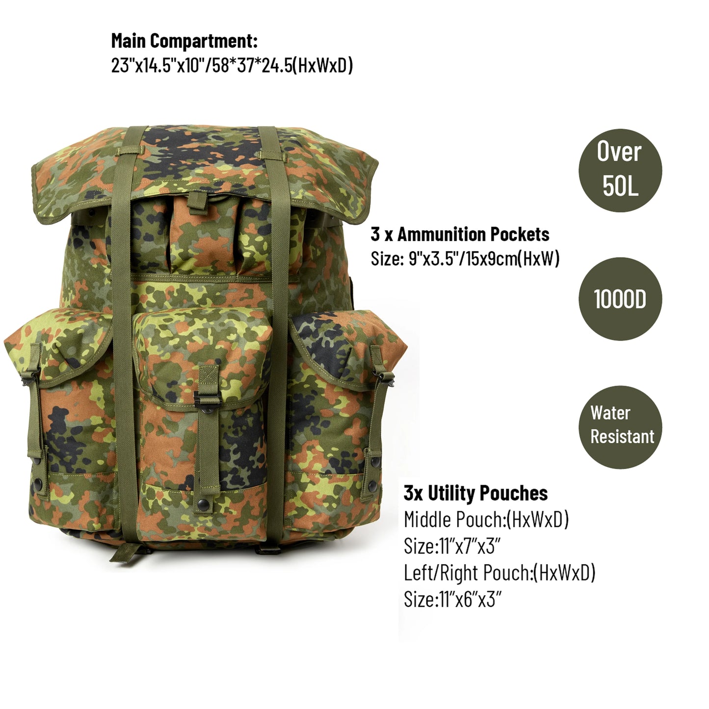 Sport Bag Camping Hiking Shoulder Bags Outdoor Camping