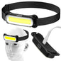 USB Rechargeable LED Headlamp WaterproofHeadband Head Light for Outdoor Camping Running Cycling Fishing