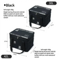30-42L Tactical Camping Storage Bag - Insulated Folding Box for Picnic,