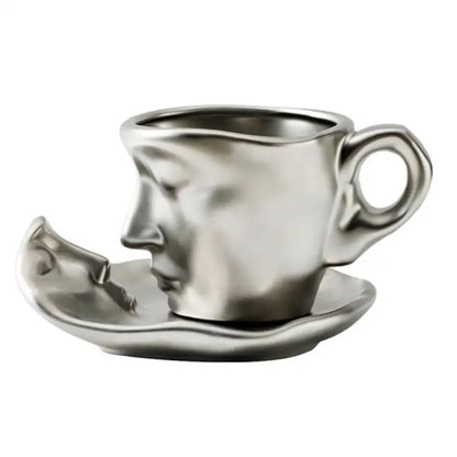 Creative Face Shape Porcelain Cup Wedding Gifts