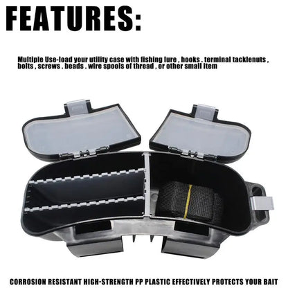 Multi-Functional Fishing Waist Belt Bait Box