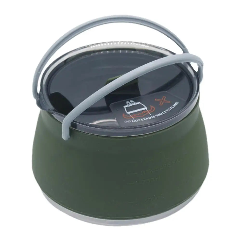 Foldable Silicone Travel Coffee Pot