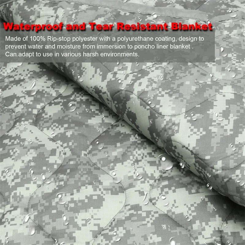 Military Army Camping Blanket Tactical
