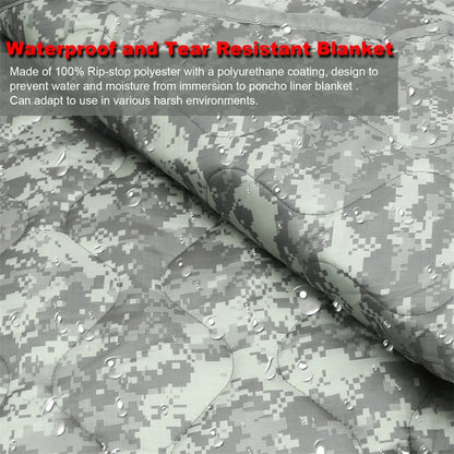 Military Army Camping Blanket Tactical