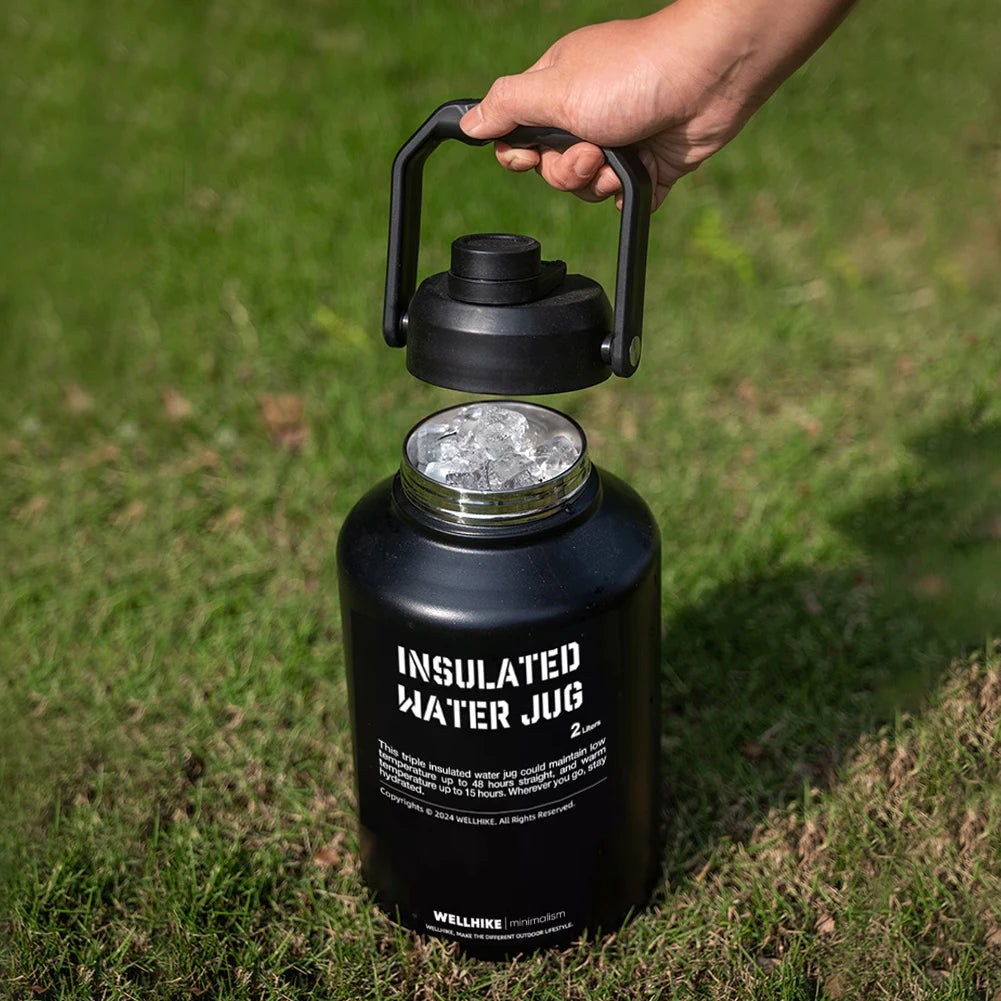 Portable Insulated Water Bottle Stainless Steel