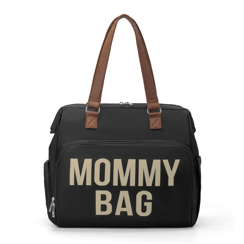 New Fashion Mommy Bag Backpack for Outdoor Travel Baby Care Large Capacity Multifunctional Diaper Bag Nappy Organize Stroller