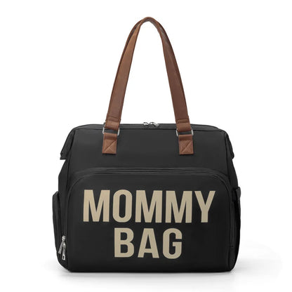 New Fashion Mommy Bag Backpack for Outdoor Travel Baby Care Large Capacity Multifunctional Diaper Bag Nappy Organize Stroller