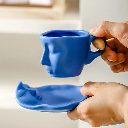 Creative Face Shape Porcelain Cup Wedding Gifts