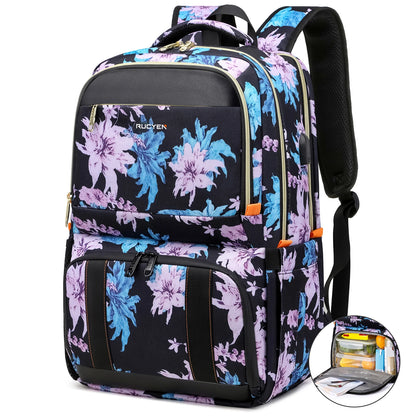 Lunch Backpack Insulated Cooler Picnic Bag Women's Camping