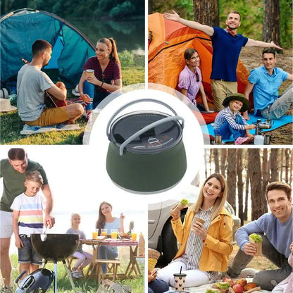 Foldable Silicone Travel Coffee Pot