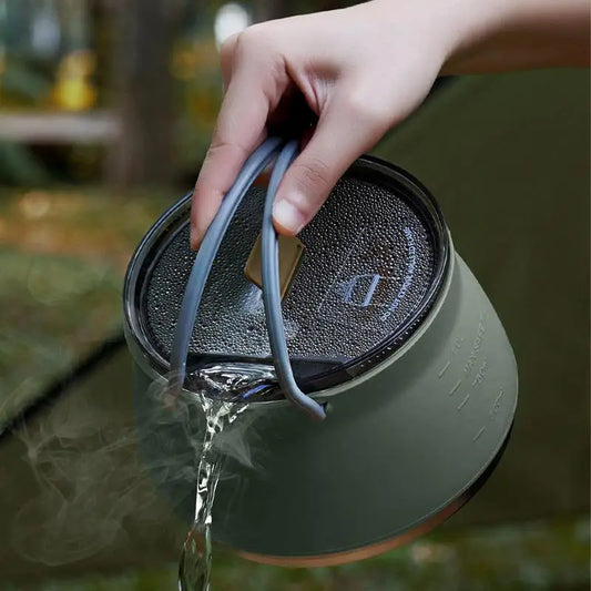 Foldable Silicone Travel Coffee Pot