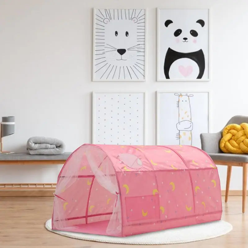 Children Bed Tent Kids Play House Canopy Folding PopUp Indoors