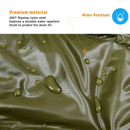 Ultralight Down Sleeping Bag 41-68 Degree F