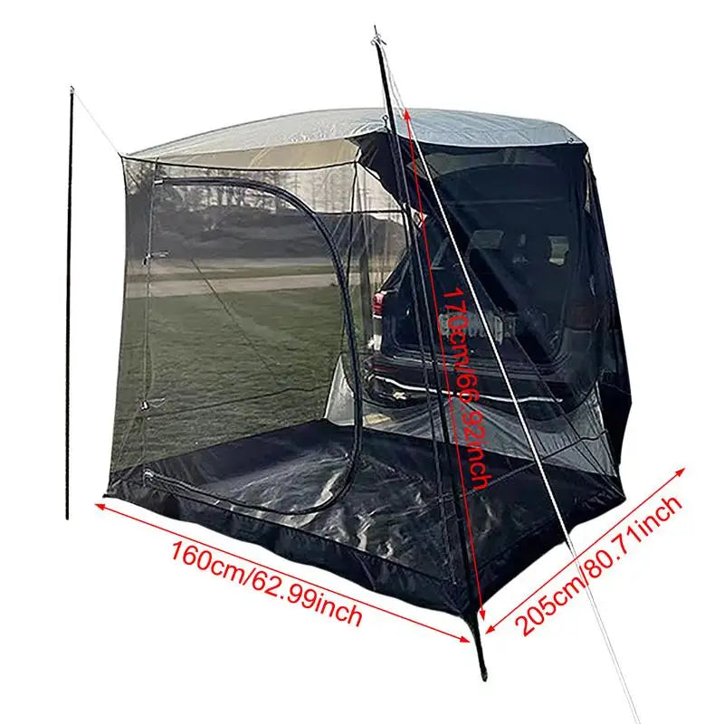 SUV MPV Car Truck Tent For Camping Car Rear Tent
