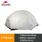 2 Person Camping Tent Ultralight  Nylon Backpacking Waterproof
