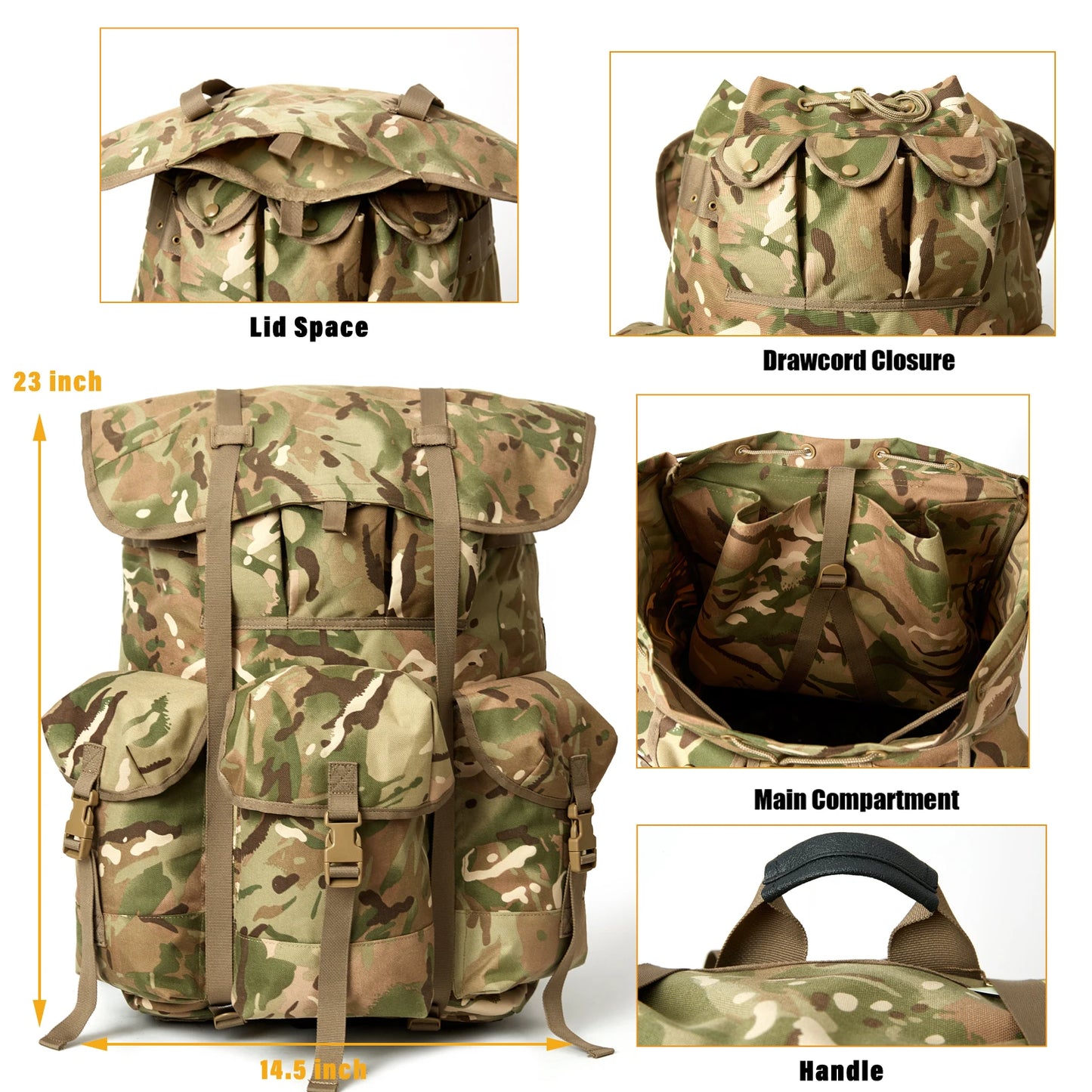 Sport Bag Camping Hiking Shoulder Bags Outdoor Camping