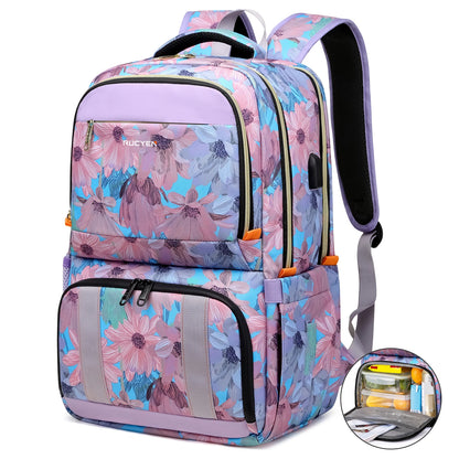 Lunch Backpack Insulated Cooler Picnic Bag Women's Camping